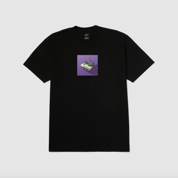 Футболка HUF SU24 Gecko tee black