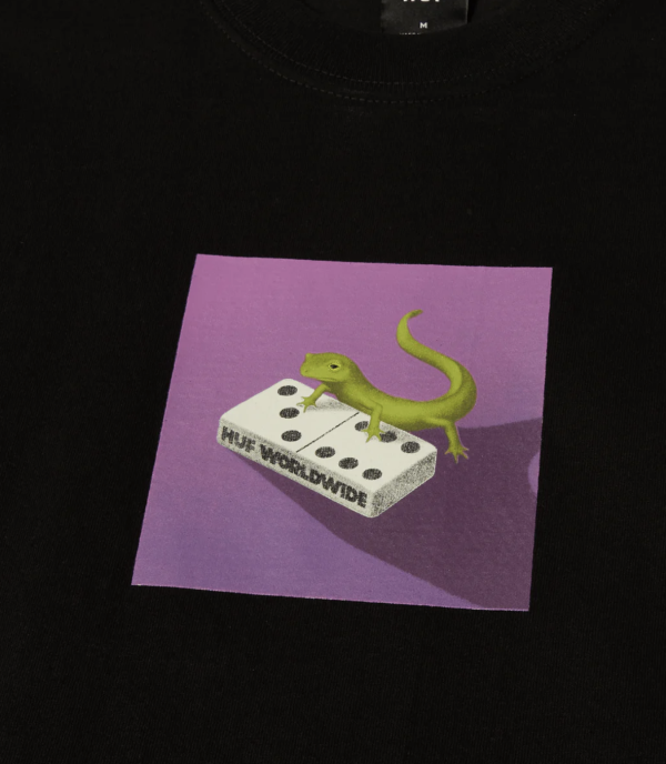 Футболка HUF SU24 Gecko tee black