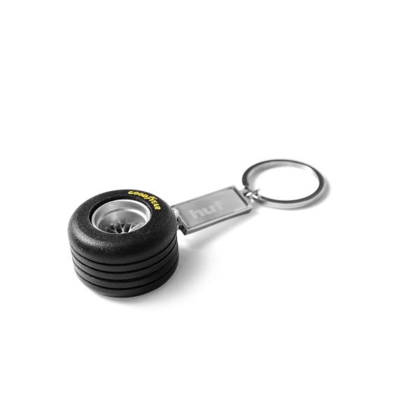 Брелок HUF X Goodyear keychain black
