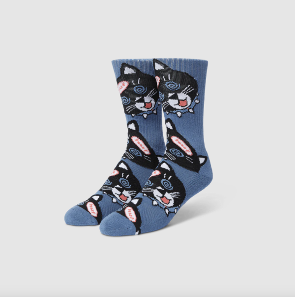 Шкарпетки HUF HO23 Hypno cat vintage violet