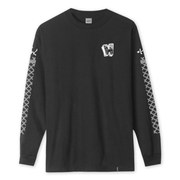Лонгслів HUF SU19 Pavillion ls tee black