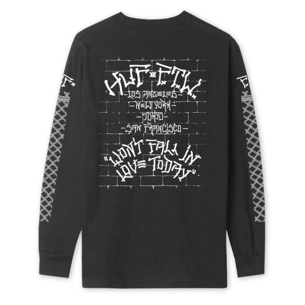 Лонгслів HUF SU19 Pavillion ls tee black