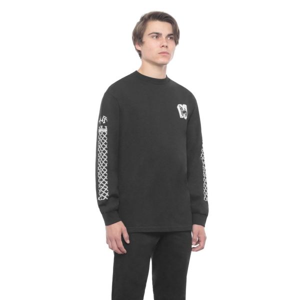 Лонгслів HUF SU19 Pavillion ls tee black