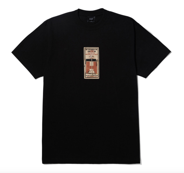 Футболка HUF SP24 Rat Race black