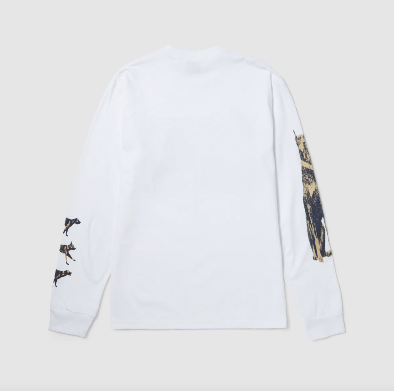 Лонгслів HUF HO23 Red means go ls white