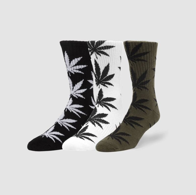 Шкарпетки HUF SU23 Set 3 pack black/white/olive