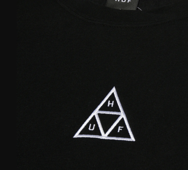 Світшот HUF SP24 Set Triple Triangle black