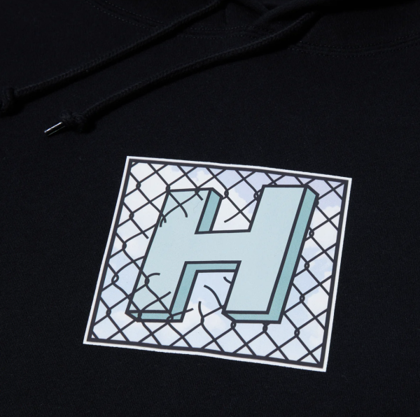 Худі HUF SP23 Tresspass hoodie black