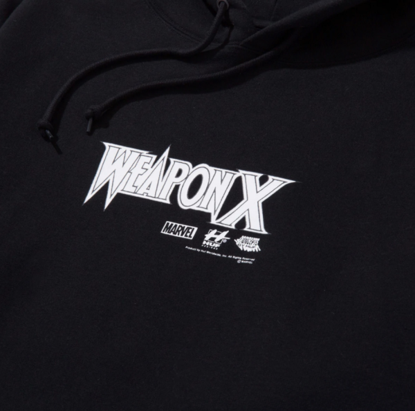 Худі HUF X Marvel Weapon X black