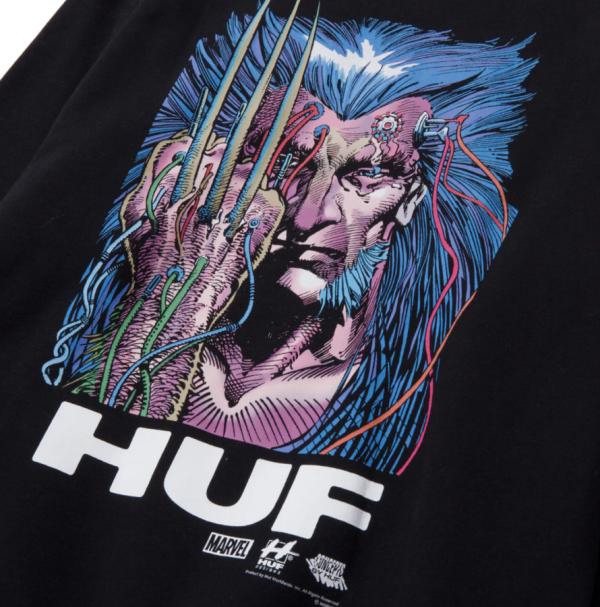 Худі HUF X Marvel Weapon X black
