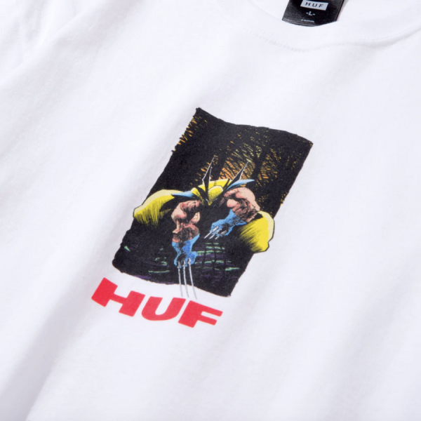 Футболка HUF X Marvel SU22 Wolverine white