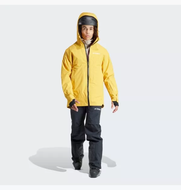 Куртка Adidas Terrex Techrock 3L GORE-TEX yellow IB1069