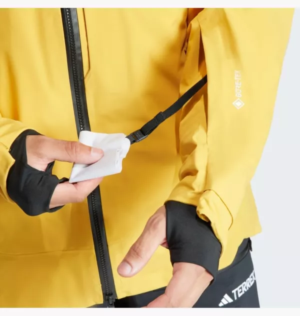 Куртка Adidas Terrex Techrock 3L GORE-TEX yellow IB1069