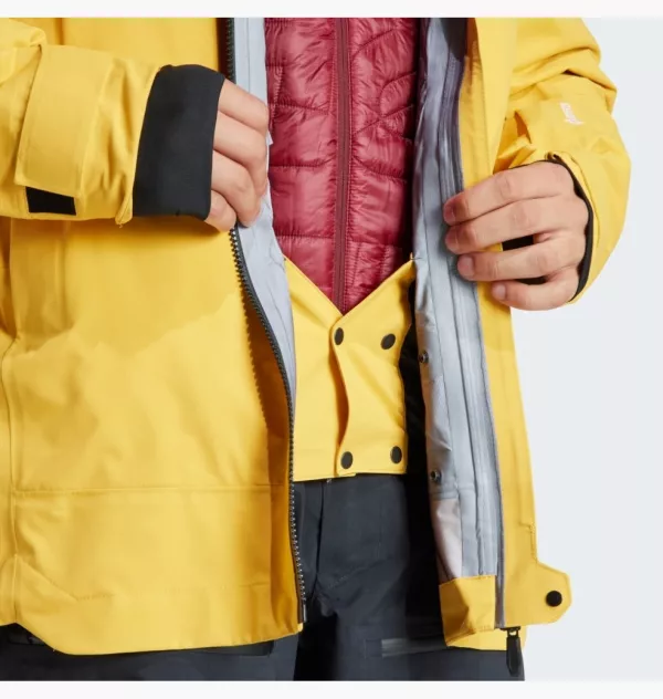 Куртка Adidas Terrex Techrock 3L GORE-TEX yellow IB1069