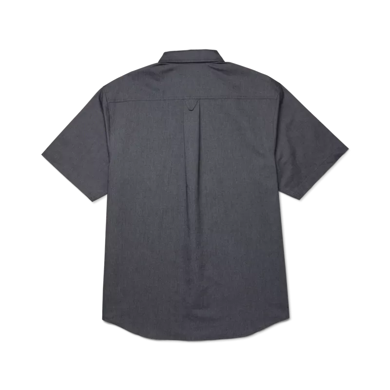 Сорочка HUF SP25 Icarus Oxford shirt washed black