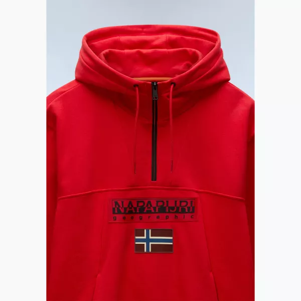 Худі Napapijri Burgee red goji
