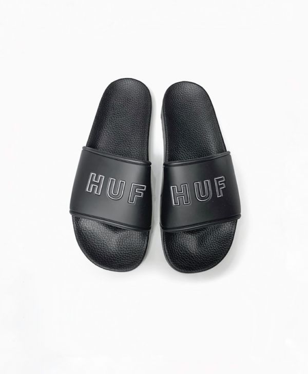 Шльопанці HUF SU22 OG logo slide black