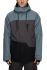 Snowboard jacket 686 Geo Insulated goblin blue Clrblk