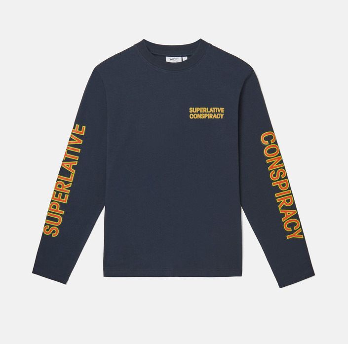 Лонгслів WeSC Fall18 Makai SC t-shirt navy
