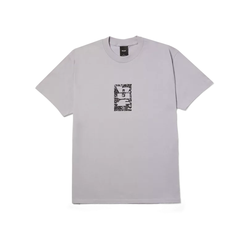 Футболка HUF SU25 Metablast dust purple