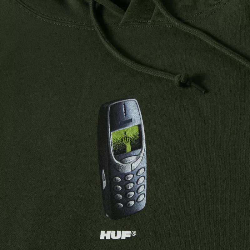 Худі HUF HO24 Missed Call hoodie hunter green