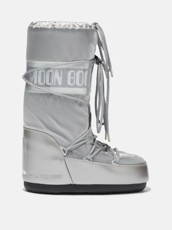 Дитячі мунбути Tecnica Moon Boot Glance silver junior