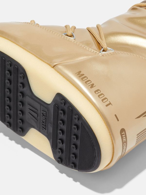 Дитячі мунбути Tecnica Moon Boot Vinil Met gold junior