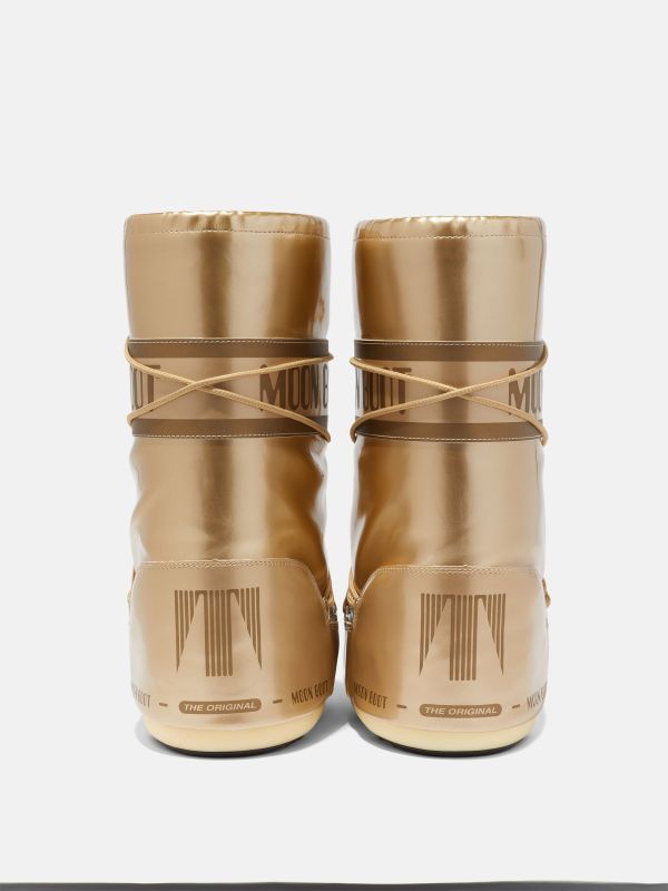 Дитячі мунбути Tecnica Moon Boot Vinil Met gold junior