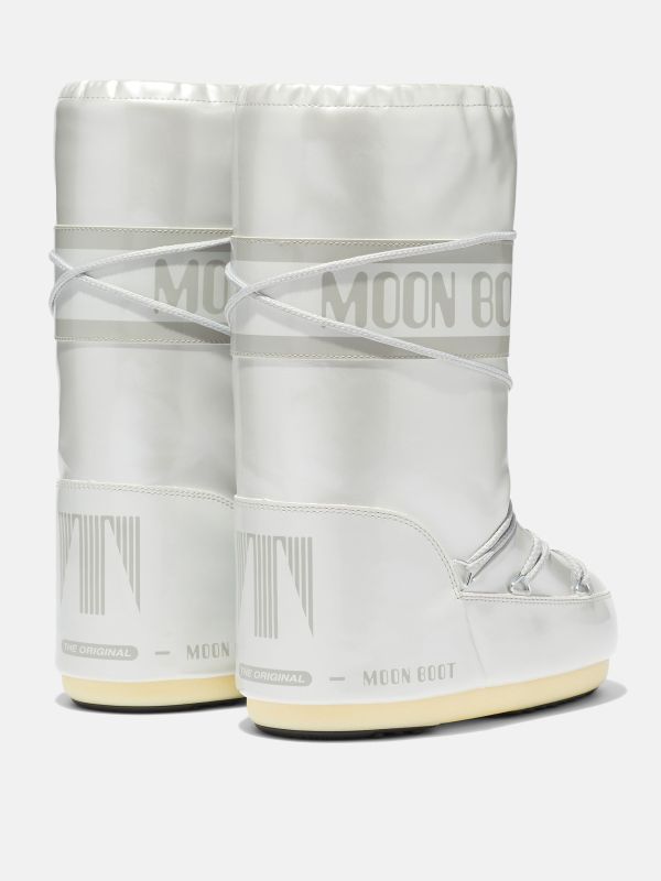 Дитячі мунбути Tecnica Moon Boot Vinil Met white junior