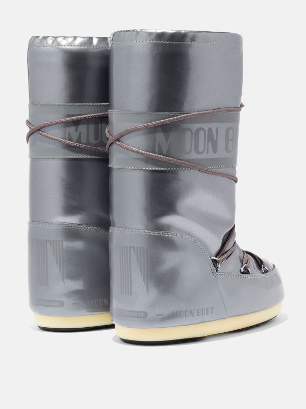 Дитячі мунбути Tecnica Moon Boot Vinil Met silver junior