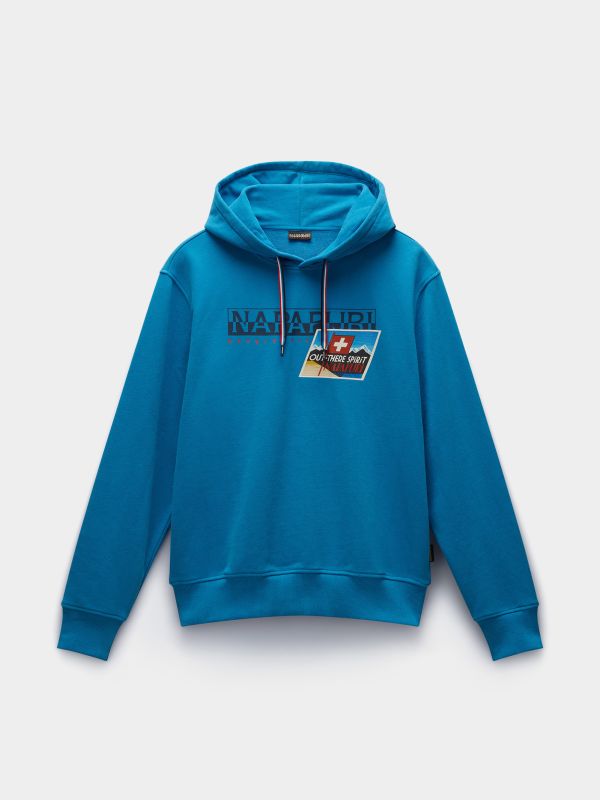 Худи Napapijri B-Portalet blue saphire