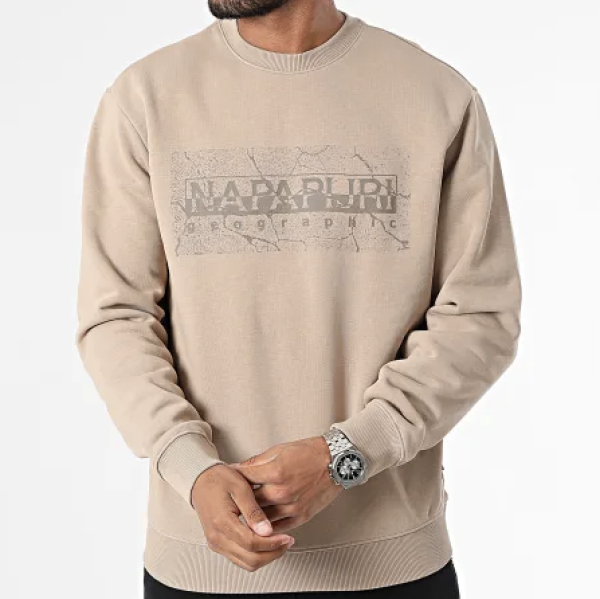 Світшот Napapijri Albula beige rocky