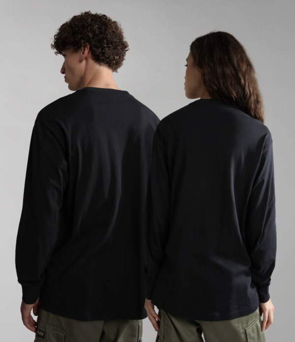 Лонгслів Napapijri Freestyle ls black