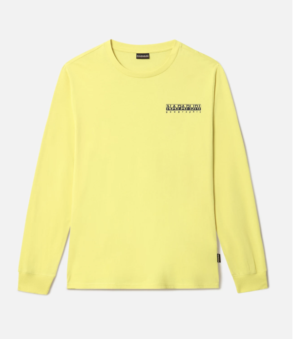 Лонгслів Napapijri Quintino ls yellow sheen