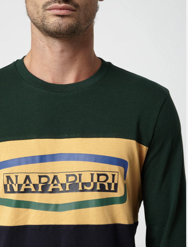 Лонгслів Napapijri Sogy ls blue multicol