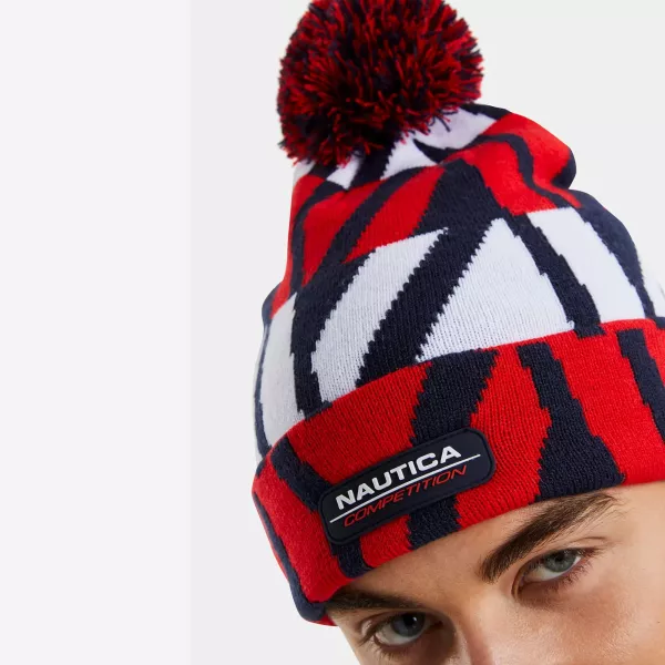 Nautica Pom pom beanie dark navy