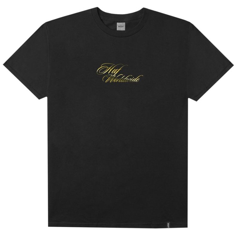HUF HO19 Omerta tee cloud black
