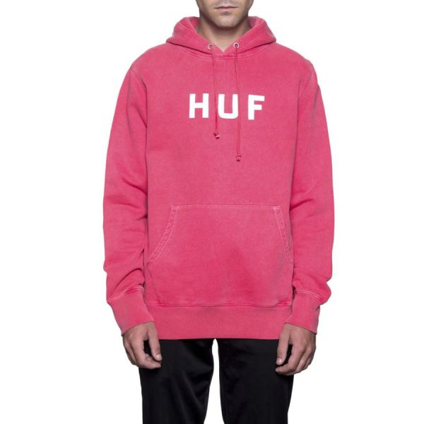 Реглан HUF Classic dye pullover hoodie hibiscus