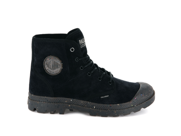 Черевики Palladium Pampa hi cord black/black