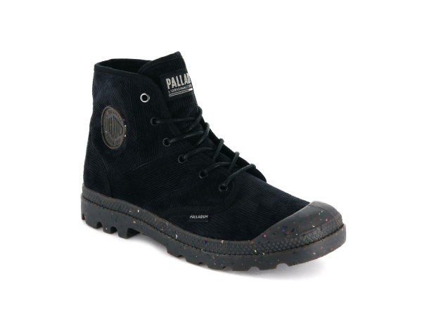 Черевики Palladium Pampa hi cord black/black