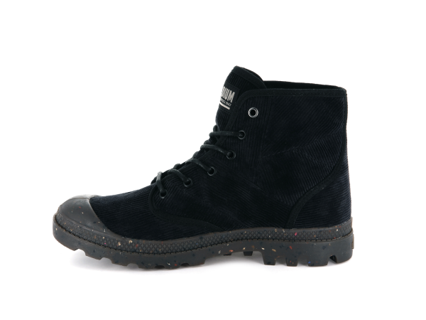 Черевики Palladium Pampa hi cord black/black