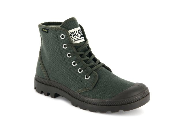 Черевики Palladium Pampa hi originale olive night/black
