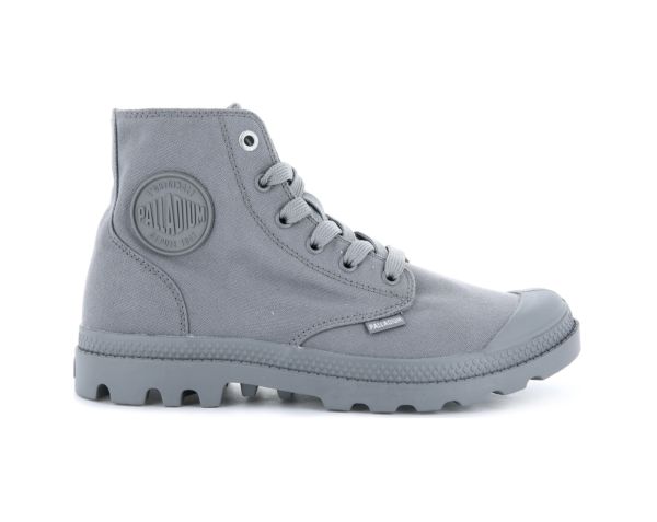 Черевики Palladium Pampa hi grey flannel