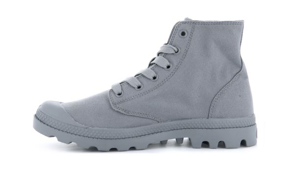 Черевики Palladium Pampa hi grey flannel