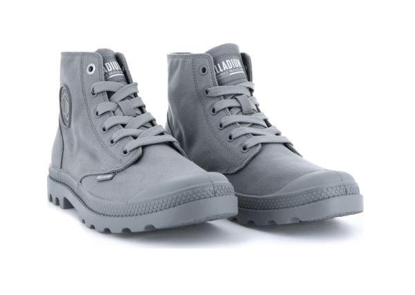 Черевики Palladium Pampa hi grey flannel