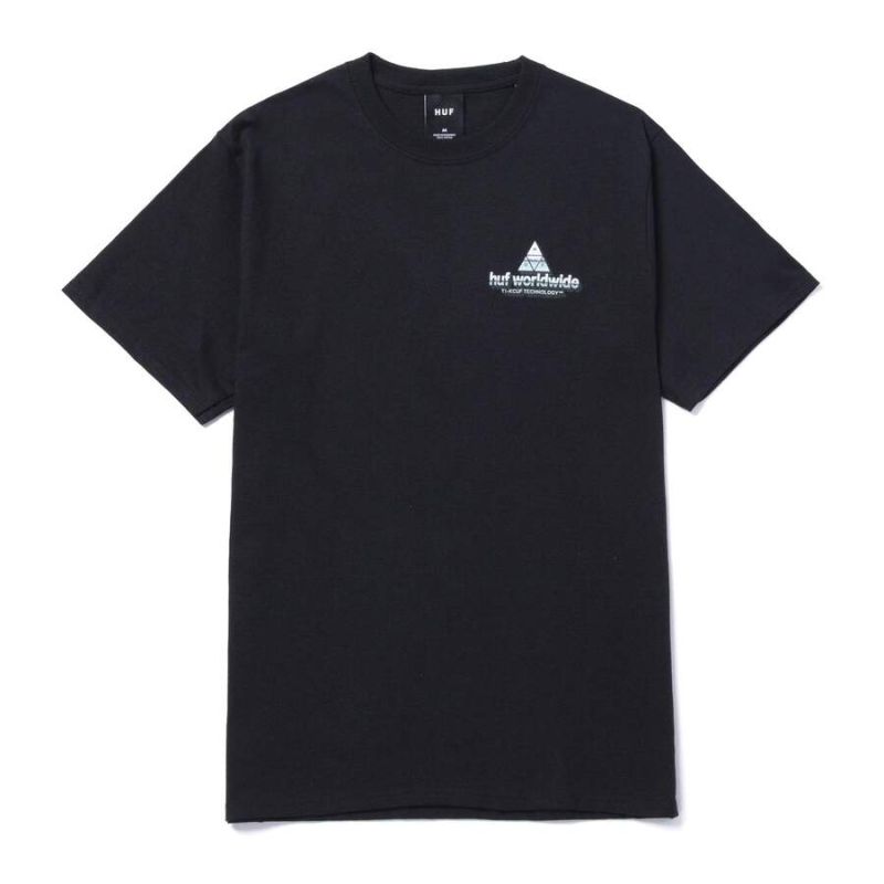 HUF FA21 Peak Tech tee black