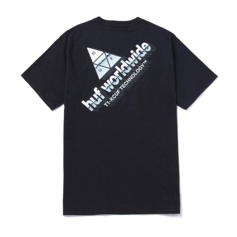 HUF FA21 Peak Tech tee black