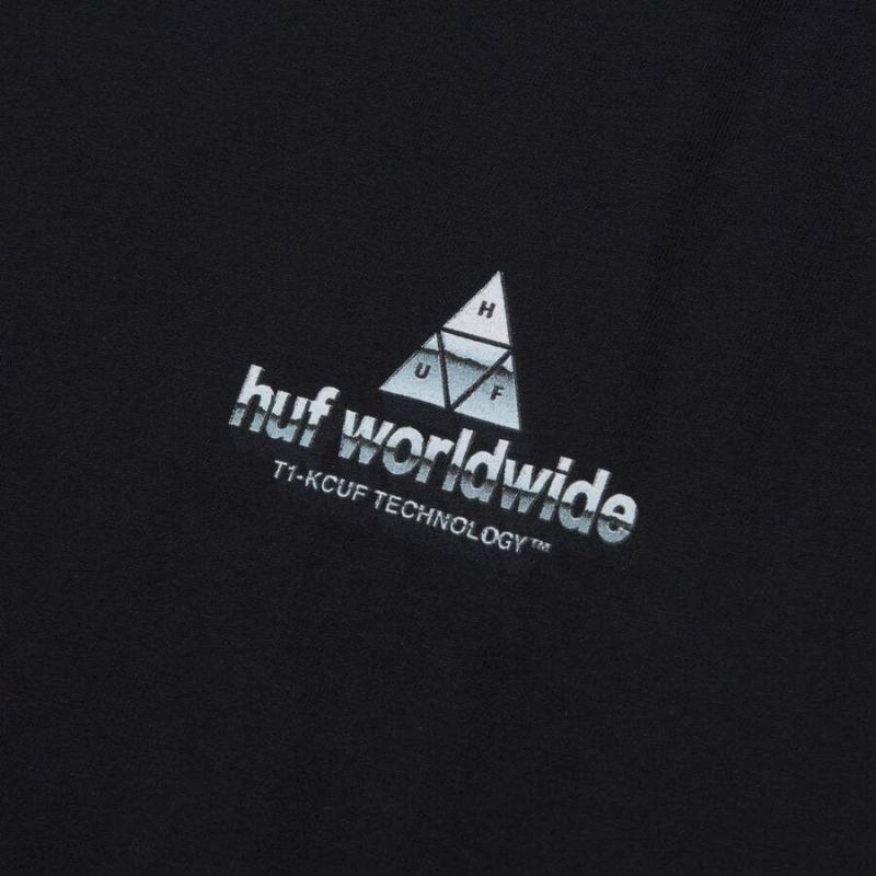 HUF FA21 Peak Tech tee black
