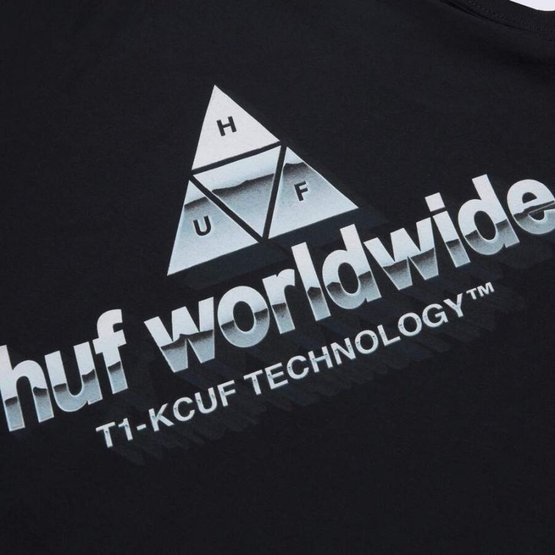 HUF FA21 Peak Tech tee black