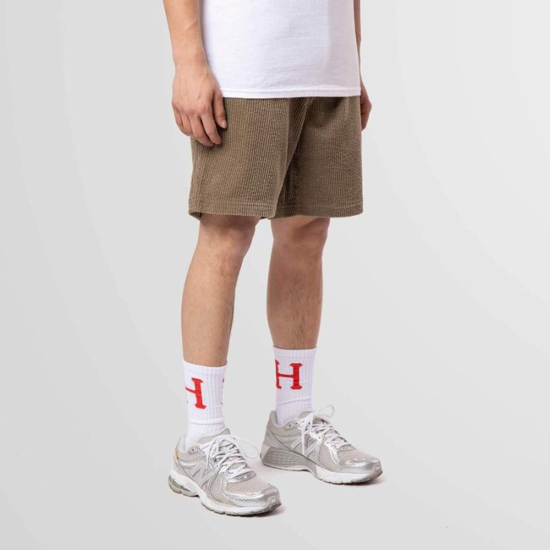 Шорти HUF SP21 Pennybridge corduroy short sage